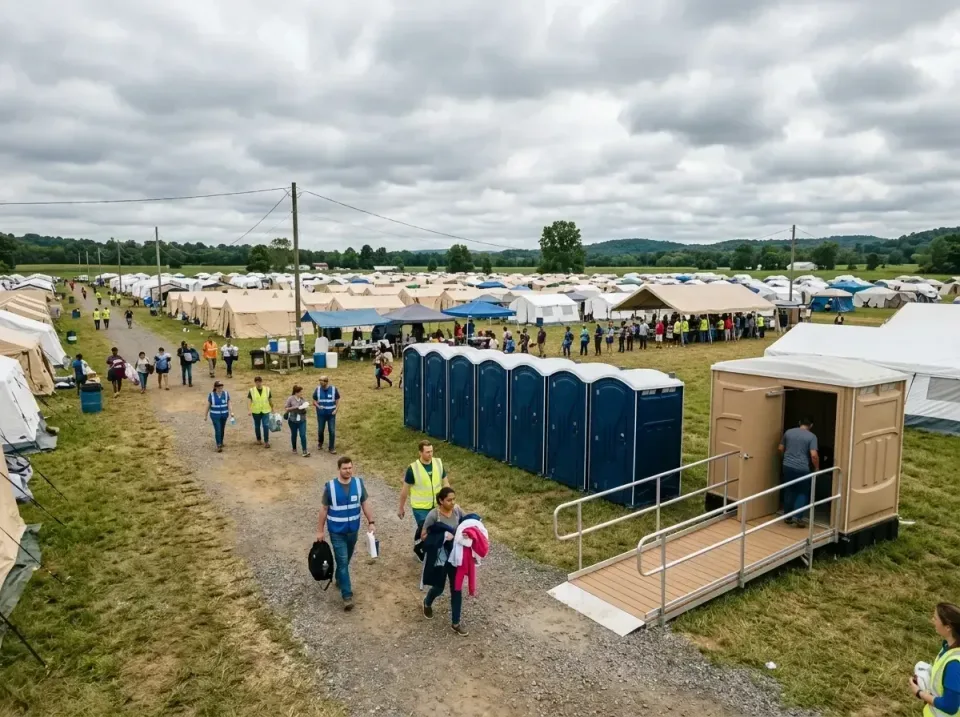 disaster-relief-camp-restrooms-010 — frequently asked questions, Dumpster & Portable Bathrooms Rental in Harbor Bluffs, FL